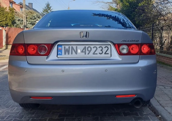 Honda Accord cena 15900 przebieg: 259000, rok produkcji 2004 z Pieniężno małe 379